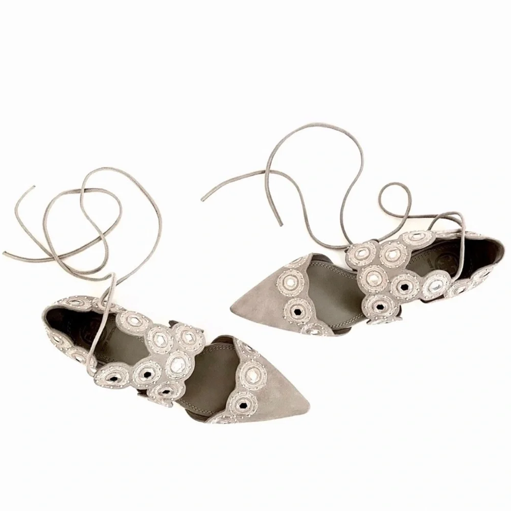 Tory Burch Yasmin D'orsay Strappy‎ Pointy Toe flats
